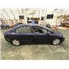 Image 12 : PARKSVILLE - 2007 HONDA CIVIC BLUE 195852 KMS - B042239
