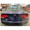 Image 18 : PARKSVILLE - 2007 HONDA CIVIC BLUE 195852 KMS - B042239