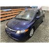 Image 4 : PARKSVILLE - 2007 HONDA CIVIC BLUE 195852 KMS - B042239