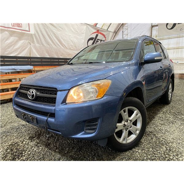 PARKSVILLE - 2012 TOYOTA RAV4 BLUE 262259 KMS - B250317