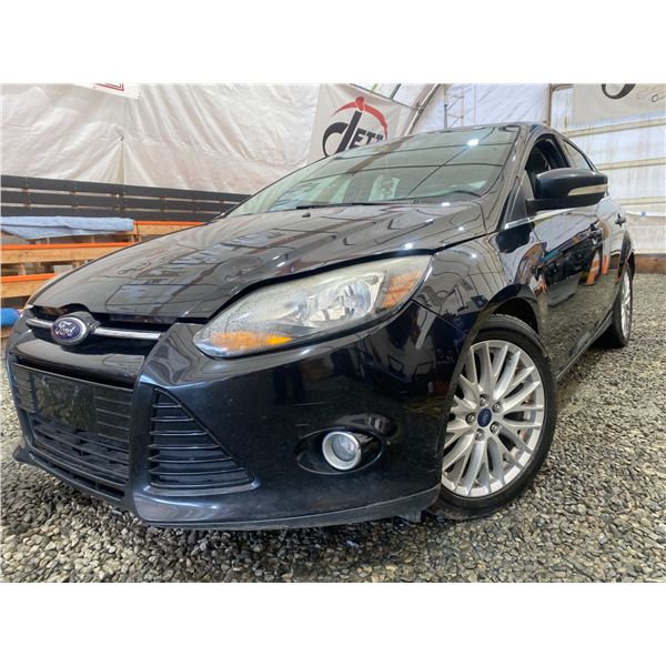 PARKSVILLE-2014 FORD FOCUS BLACK FWD 180175KMS - B276303