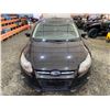 Image 7 : PARKSVILLE-2014 FORD FOCUS BLACK FWD 180175KMS - B276303