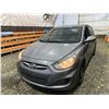 Image 3 : PARKSVILLE - 2013 HYUNDAI ACCENT GREY 191651 KMS "NO RESERVE" - D126059