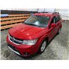 Image 4 : PARKSVILLE - 2012 DODGE JOURNEY RED 173675 KMS - D345185