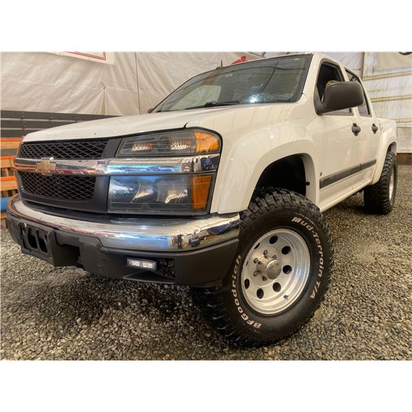 PARKSVILLE - 2008 CHEVROLET COLORADO WHITE 217217 KMS - B228864
