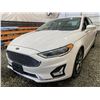 Image 3 : PARKSVILLE - 2019 FORD FUSION WHITE 158500 KMS - J227377