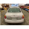 Image 19 : PARKSVILLE - 2004 NISSAN ALTIMA SILVER 198169 KMS - D131662