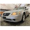 Image 2 : PARKSVILLE - 2004 NISSAN ALTIMA SILVER 198169 KMS - D131662