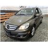 Image 3 : PARKSVILLE - 2009 MERCEDES-BENZ B200 BROWN 170430 KMS - B397171