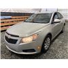 Image 3 : PARKSVILLE - 2011 CHEVROLET CRUZE BEIGE 192474 KMS - B281058