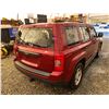 Image 15 : PARKSVILLE - 2011 JEEP PATRIOT RED 215258 KMS - B113145