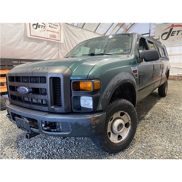 PARKSVILLE - 2008 FORD F-350 GREEN 259676 KMS - BA22851