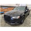 Image 3 : PARKSVILLE - 2013 AUDI A4 BLACK 290134 KMS - D027966