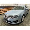 Image 3 : PARKSVILLE - 2011 FORD FUSION BLUE 143386 KMS - D145926
