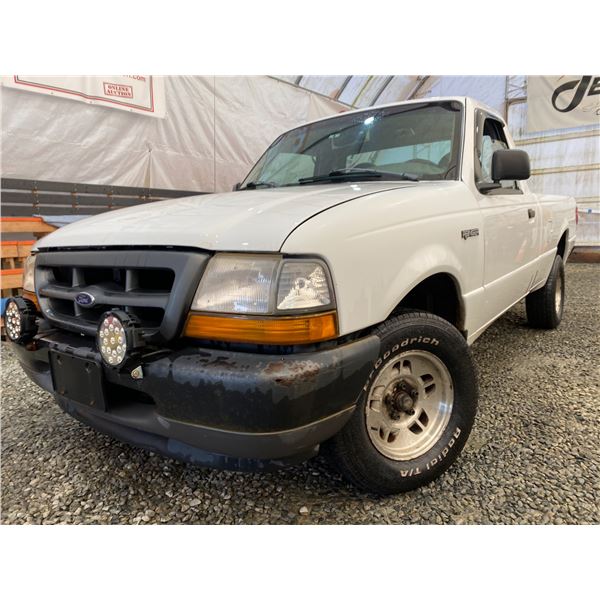 PARKSVILLE - 1998 FORD RANGER WHITE 240072 KMS - BA68802