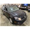 Image 10 : PARKSVILLE-2013 VOLKSWAGEN JETTA SPORTWAGEN BLACK  FWD 261369KMS - J644321