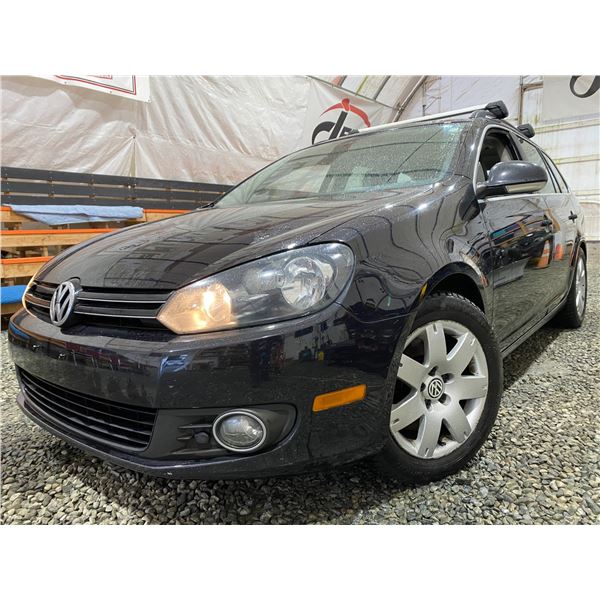 PARKSVILLE-2013 VOLKSWAGEN JETTA SPORTWAGEN BLACK  FWD 261369KMS - J644321