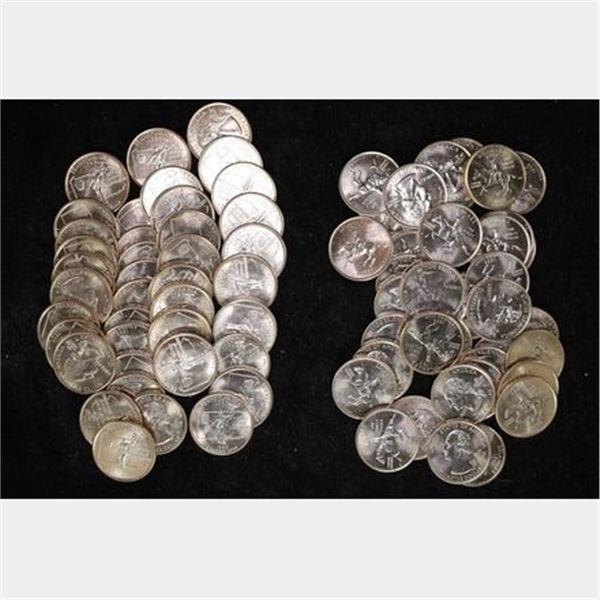 79-BU US STATE QUARTERS: FULL DATE ROLL OF 1990-P
