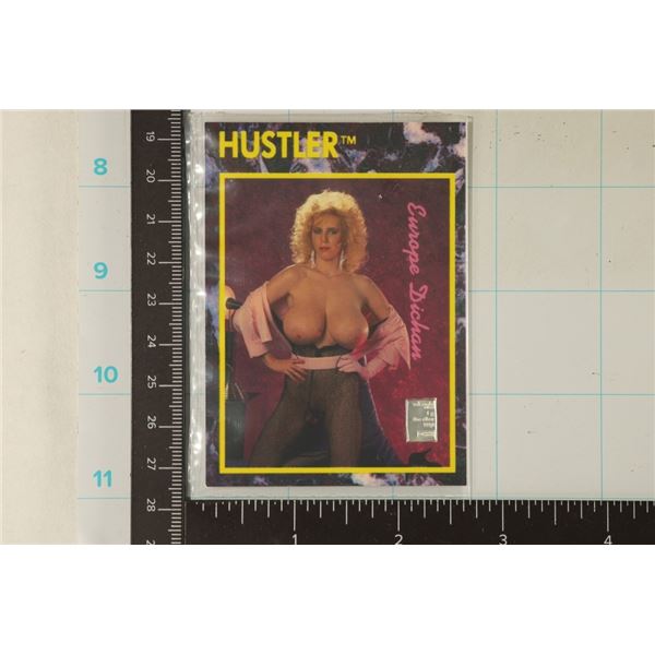 HUSTLER CARD WITH 1 GRAM VALCAMBI SILVER BAR #195