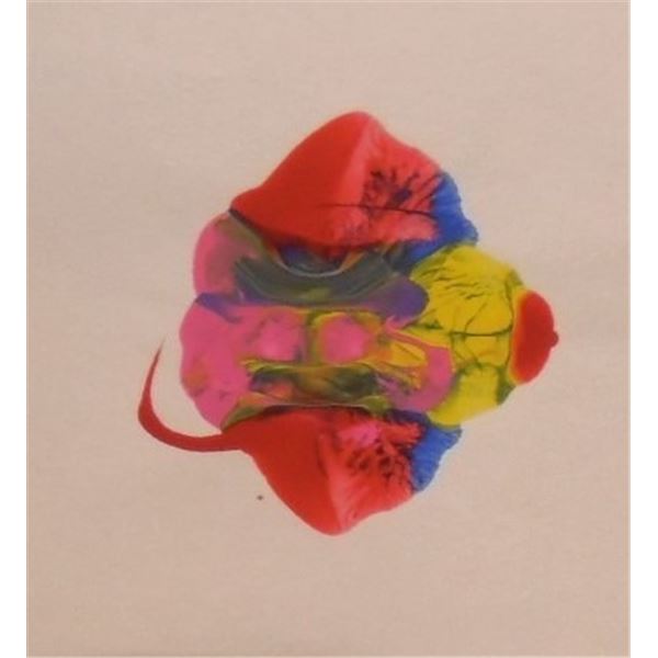 Planet Forming an original fun painting by LangdonArt, 1 peinture originale amusante par LangdonArt