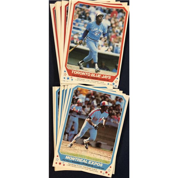 1982 O-PEE-CHEE BASEBALL INSERT POSTERS SET