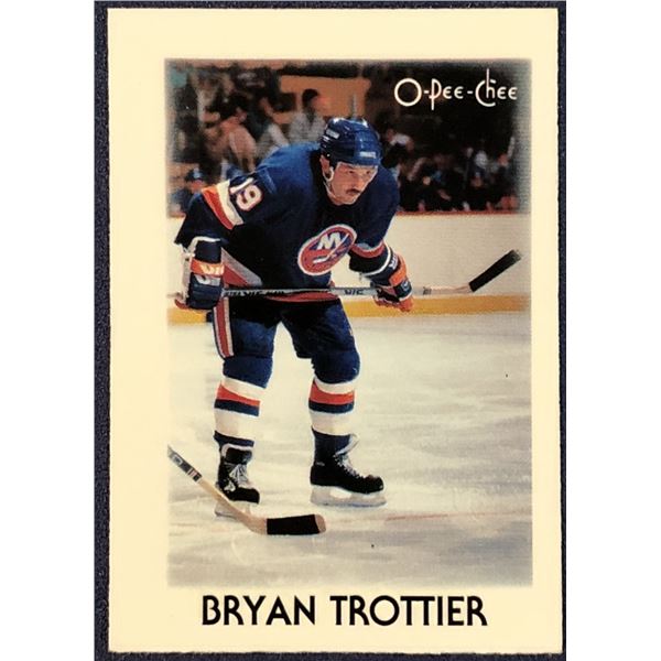 1987-88 O-PEE-CHEE MINI BRYAN TROTTIER (HOF)