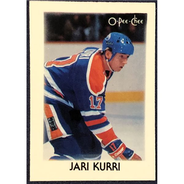 1987-88 O-PEE-CHEE MINI JARI KURRI (HOF)