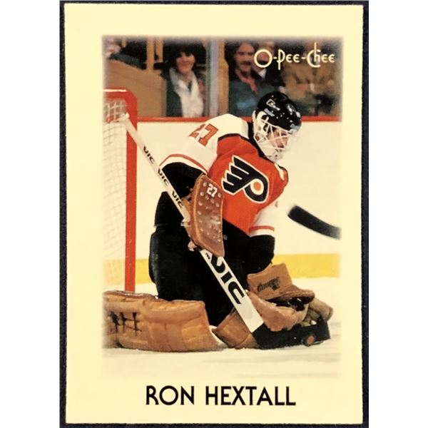 1987-88 O-PEE-CHEE MINI RON HEXTALL (HOF)