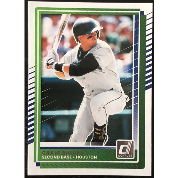 2025 DONRUSS CRAIG BIGGIO (HOF)