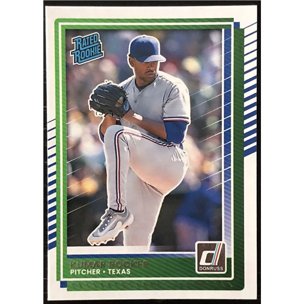 2025 DONRUSS KUMAR ROCKER ROOKIE CARD