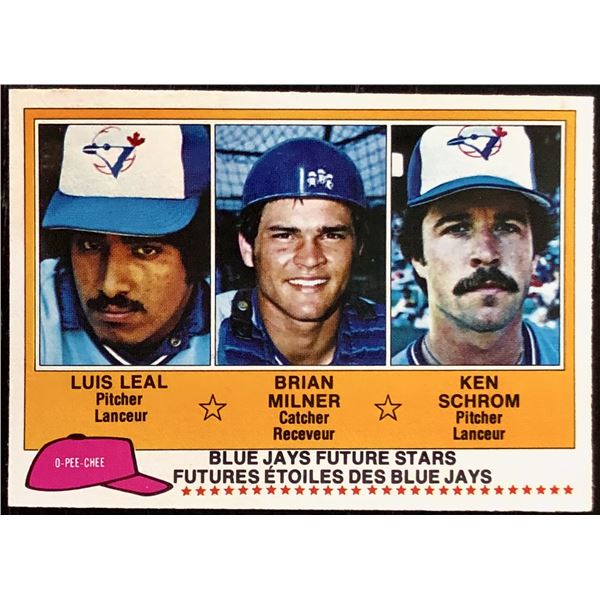 1981 O-PEE-CHEE LUIS LEAL ROOKIE CARD