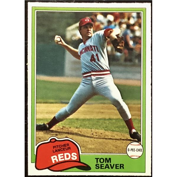 1981 O-PEE-CHEE TOM SEAVER (HOF)