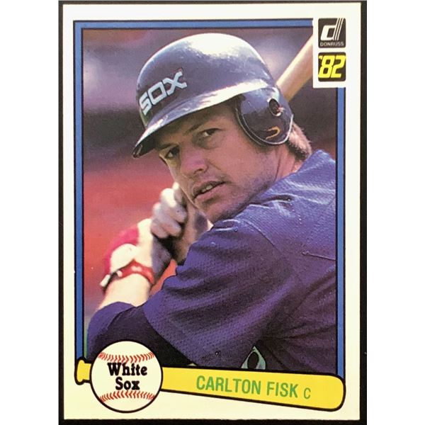 1982 DONRUSS CARLTON FISK (HOF)