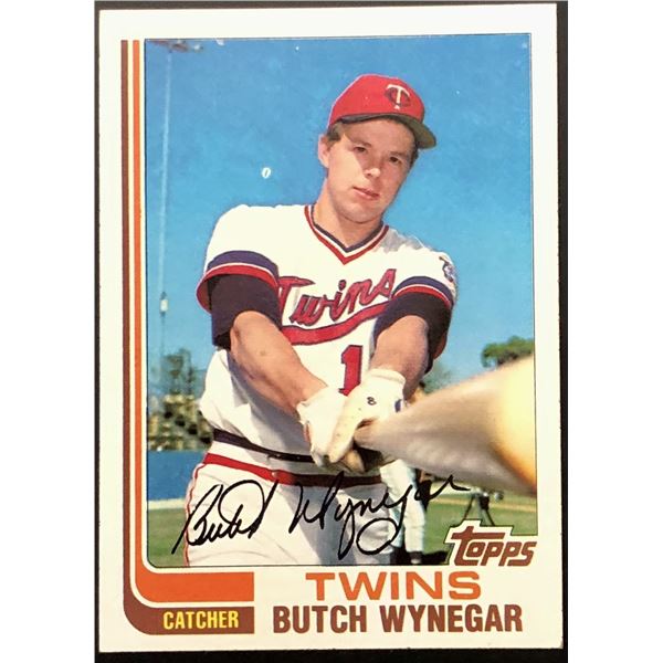 1982 TOPPS BUTCH WYNEGAR ROOKIE CARD