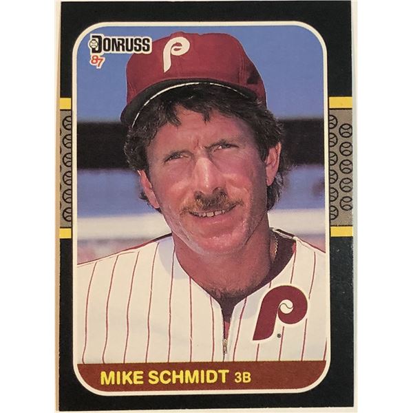 1987 DONRUSS MIKE SCHMIDT (HOF)