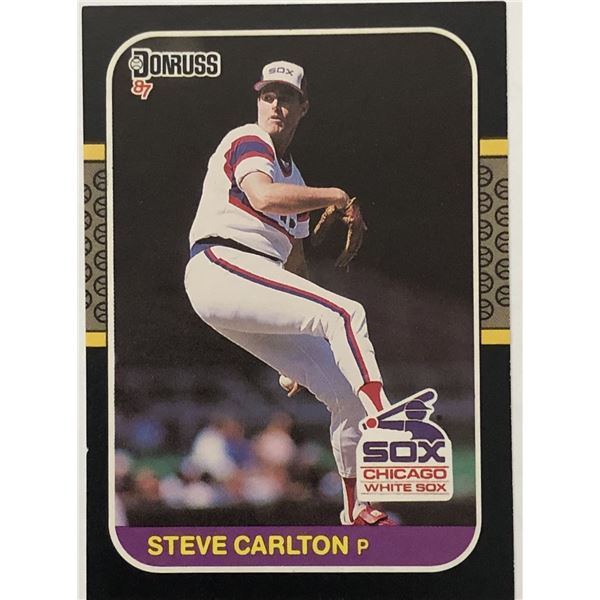 1987 DONRUSS STEVE CARLTON (HOF)