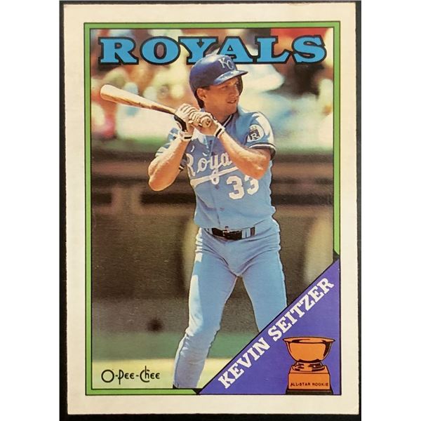 1988 O-PEE-CHEE KEVIN SEITZER ROOKIE CARD