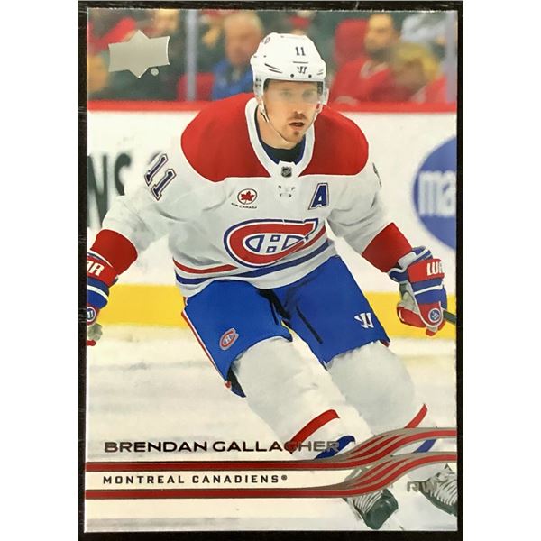 2025-56 UPPER DECK BRENDAN GALLAGHER