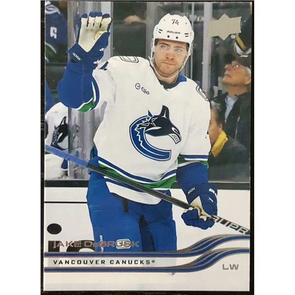 2025-56 UPPER DECK JAKE DeBRUSK