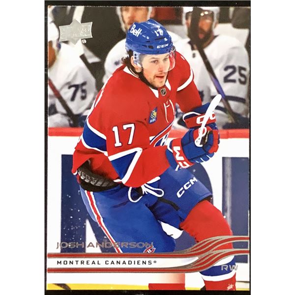 2025-56 UPPER DECK JOSH ANDERSON