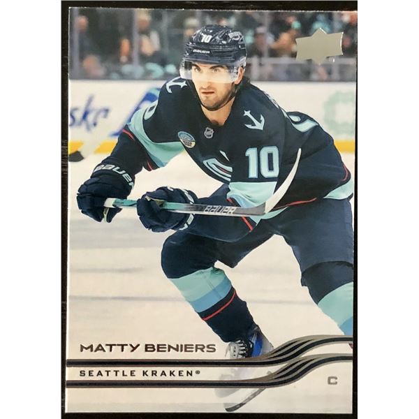 2025-56 UPPER DECK MATTY BENIERS
