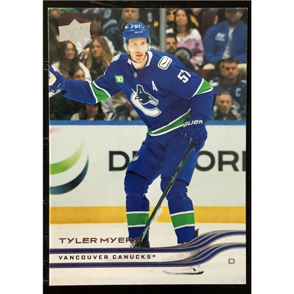 2025-56 UPPER DECK TYLER MYERS