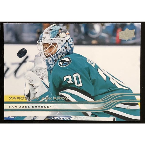 2025-56 UPPER DECK YAROSLAV ASKAROV ROOKIE CARD