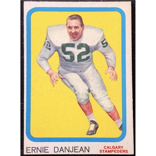 1963 O-PEE-CHEE CFL ERNIE DANJEAN