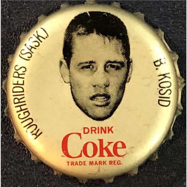 1965 COCA COLA CFL BOTTLE CAPS - BOB KOSID
