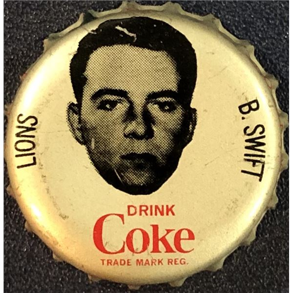 1965 COCA COLA CFL BOTTLE CAPS - BOB SWIFT