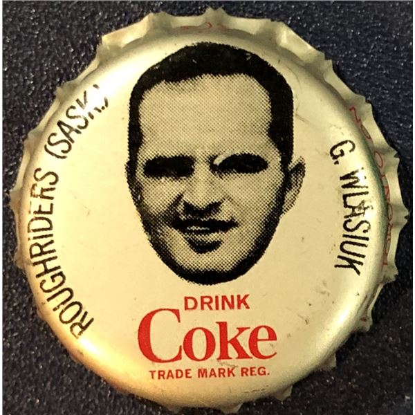 1965 COCA COLA CFL BOTTLE CAPS - GENE WLASIUK