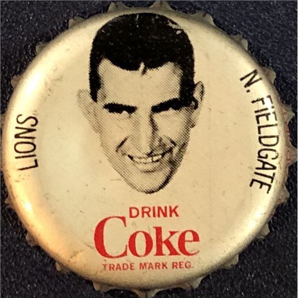 1965 COCA COLA CFL BOTTLE CAPS - NORM FIELDGATE