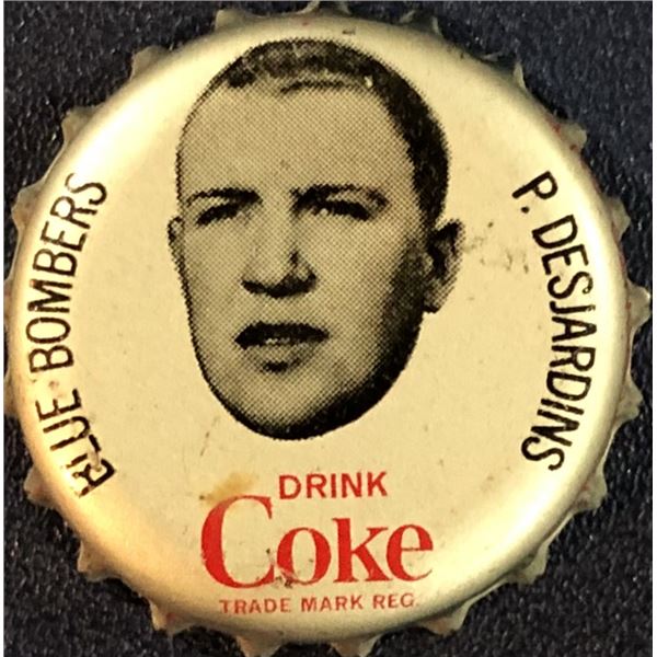 1965 COCA COLA CFL BOTTLE CAPS - PAUL DESJARDINS