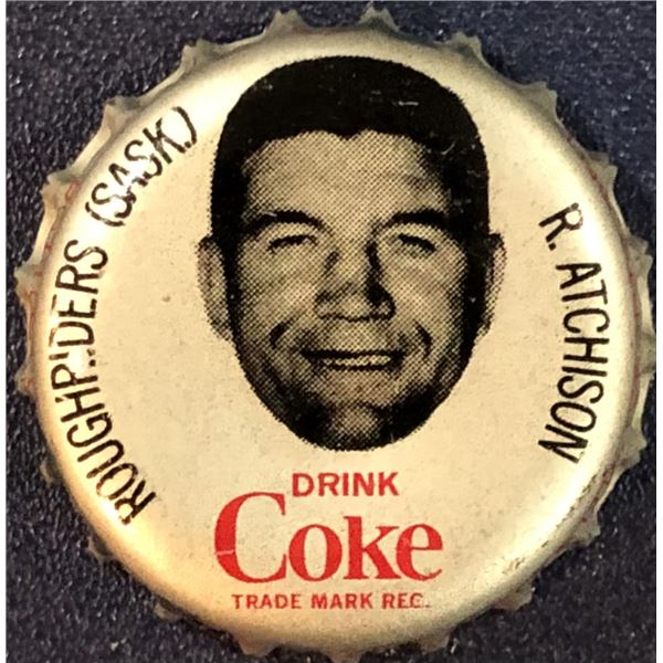 1965 COCA COLA CFL BOTTLE CAPS - RON ATCHISON